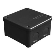 Коробка распределительная ОП 85х85х45мм IP54 7 выходов без гермовводов крышка на винтах материал - полипропилен черн. Epplast 135135