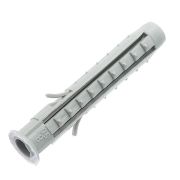 Дюбель 8х40 распорный с манжетом шипами и усами европодвес (уп.20шт) СТРОЙМЕТИЗ UTORM2330101