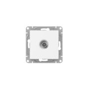 Розетка телевизионная оконечная TV СП Эпика механизм бел. EKF UP1-SOW-TV-3