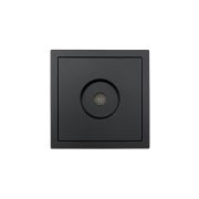 Розетка ТВ оконечная СП ZIMA IP20 черн. бархат LEZARD 704-4288-130