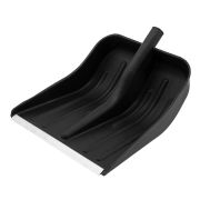 Лопата для уборки снега малая 360х400мм без черенка пластик. 68098