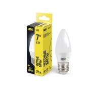 Лампа светодиодная C35 7Вт свеча 3000К E27 230В IEK LLE-C35-7-230-30-E27