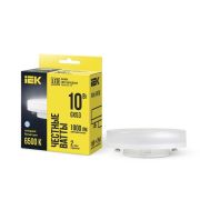 Лампа светодиодная T75 таблетка 10Вт 230В 6500К GX53 IEK LLE-T80-10-230-65-GX53