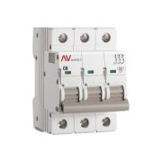 Выключатель автоматический модульный 3п C 6А 6кА AV-6 AVERES EKF mcb6-3-06C-av