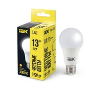 Лампа светодиодная A60 13Вт грушевидная 230В 3000К E27 IEK LLE-A60-13-230-30-E27