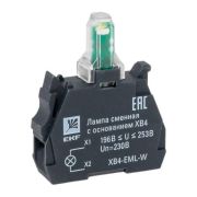 Лампа сменная с основанием XB4 бел. 230В PROxima EKF XB4-EML-W