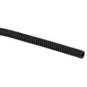 Труба гофрированная ПНД легкая d16мм с протяжкой черн. (уп.50м) Эра Б0043779