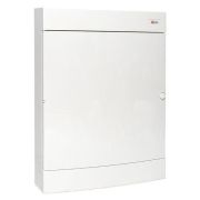 Щит распределительный навесной Unix 3х18мод. IP41 бел. дверь PROxima EKF ux-3x18-nw